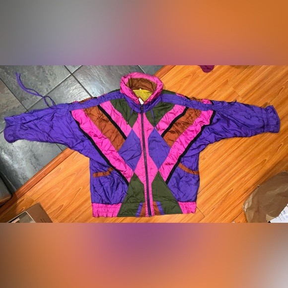 vintage 80s ski jacket - Picture 2 of 4